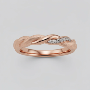 Twisted Band Stackable Ring โ Contemporary Chic